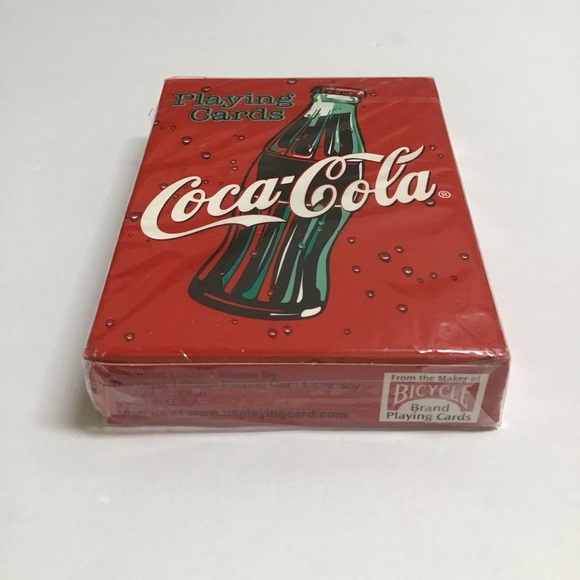 Coca Cola Playing Cards NEW SEALED Bicycle Brand Coke Soda Pop Retro - Picture 4 of 6